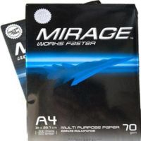 Mirage Brand A4 Copy Paper 80gsm/75gsm/70gsm