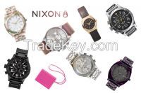100% genuine watches quartz, chronograph, stainess steel, NIXON