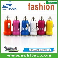 Bullet Single Usb Car Charger For