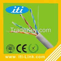 High Quality UTP Cat5e Network Cable/ Lan Cable Fluke Passed with CE/ISO/ROHS approved