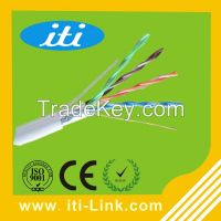 New PVC Copper braiding type cat5e indoor cable cat5e ftp cat5e lan cable