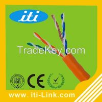 Free pull out box UTP Cat5e CCA 24AWG 1000ft per roll From China