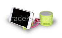 Low cost wireless bluetooth speaker with LED lighting and stand