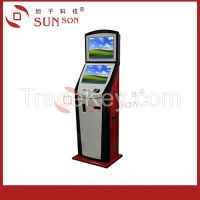 Dual Screen Airport Hospital Check In Card Dispenser Payment Kiosk