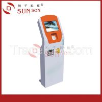 Credit Card Bill Payment Touch Screen Kiosk With Thermal Receipt Printer