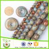 12*8mm Natural loose gemstone shoushan stone beads in bulk