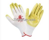 PU Glove 13 gauge polyester knittedLike