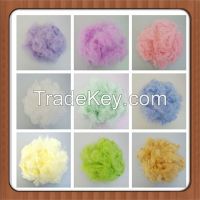 100%virgin Polyester Staple Fiber Raw