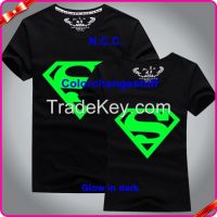 Glow in the Dark Magic Color Change T-Shirt/ Color Changing T-Shirt  