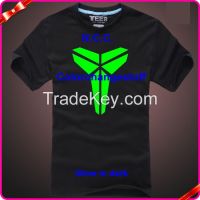 Fashion Magic glow in the dark t-shirt &amp;Color Changing t-shirt