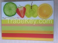 tempered glass chopping board