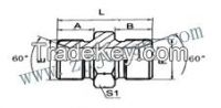 Metric BSP JIC NPT BSPT Hydraulic adapter male female fittings