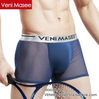 Hot Sale Sexy Transparent Veni Masee Fashion Modal Boxer Shorts Men Underwear ODM/OEM China Factory