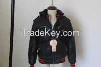 Boy Jacket winter Coat black Quilted Jacket Casual Type Stand Collar