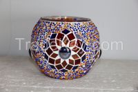 mosaic candle holder , lamps of mosaic of turkey.marriage decoration