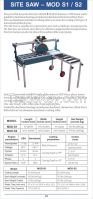 SITE SAW MOD-S2