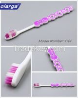 Adult age group free sample Soft nylon bristle toothbrush