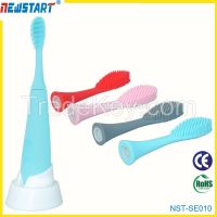 Hot selling new design Sonic electric toothbrushes, Silicone Rechargeable Toothbrushes