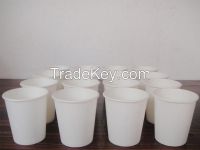 12oz Plain White Hot Paper Cup