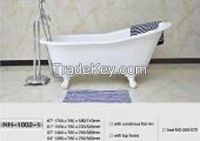 NH-1002-1 Freestanding Cast Iron Bathtub