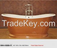 NH-1008-7 Freestanding Cast Iron Bathtub