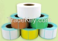 Wholesale Thermal Self-adhesive Labels Paper Rolls Self-adhesive Stickers Factory