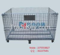 Wire Mesh Container / Warehouse Cage foldable