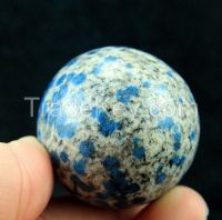 Wow 698 carats Ball of K2 nite Blue Aurite in Jasper From Pakistan