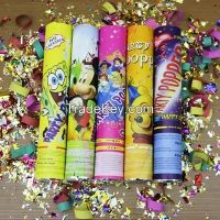 hot birthday party popper toy/confetti popper party/ktv bar toy tool