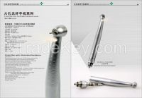 6hole fiber optic illuminated handpiece series