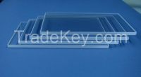 Ultra Clear Glass, Super Clear Acid Etched Glass with Polished Edges