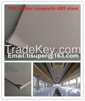 pvc leather composite abs board used for vehicle