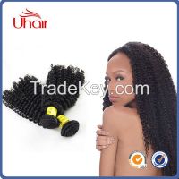 Tangle and shedding free afro kinky curly hair cheap kinky curly hair weft cheap kinky curly hair weft