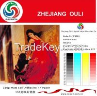 130G Matt Self Adhesive PP Paper