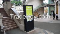 Outdoor TFT High Brightness Floor Standing Waterproof LCD digital signage