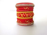 Handmade indian bridal bangles