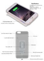 LETSVIEW New Qi Wireless Charging Receiver Adapter TPU + PC Back Battery Cover Protection Phone Case for Apple iPhone 5S/5G/6/6 Plus 5.5&amp;quot; Build in Wireless Charger Coil Card Module