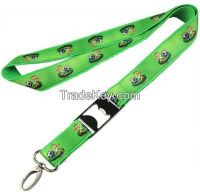 Bottle Opener Promotion Polyester Printing Lanyards