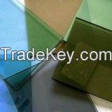 Tinted float glass
