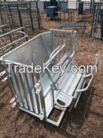 Hot Dipped Galvanised Mobile Sheep and Goat Catcher 