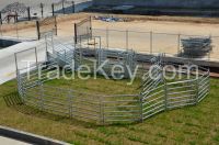 Hot Dipped Galvanised Oval Cattle Panel for Australia 