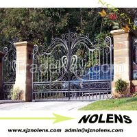 iron gate/main gate/ wrought iron fence/ gate From China
