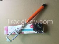 2015 the most attractive extendable cable wired selfie stick