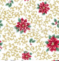 Christmas Festival Decoration Printed PVC Tablecloth