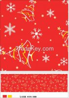 Christmas Festival Decoration Printed PVC Tablecloth
