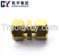 F1 Brass compression fitting equal strainght union