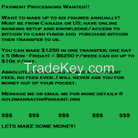 Payment Processor - 6 Figure Salary - Work
