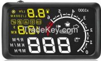 Car HUD Head Up Display System OBD II Speed Monitor Head up HUD Display hud speed display X3