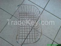Vegetable Draining Rack Wire Mesh Basket