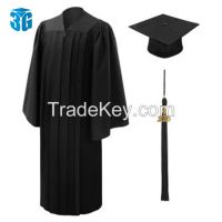 Bachelor Matte Gowns, Caps&Tassels Package-Black